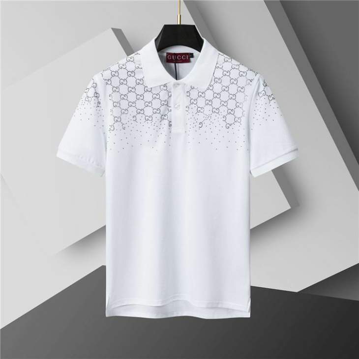 Picture of Gucci Polo Shirts Short _SKUGucciM-3XL3cx43727646